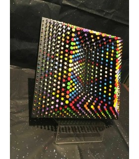 VIOLEAU Laurent  "Composition abstraite N°31" - Sculpture technique mixte