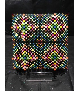 VIOLEAU Laurent "Composition abstraite N°16" - Sculpture technique mixte