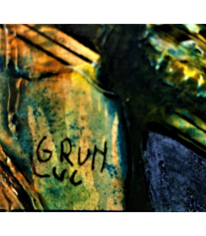 GRÜN Luc - Composition de couleurs 01 - Acrylique sur papier