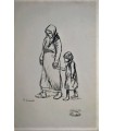 STEINLEN TH.A. "L'INTRUS" - Gravure originale signée