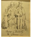 NAUDIN Bernard "Oeuvres charitables de guerre" - Gravure originale.