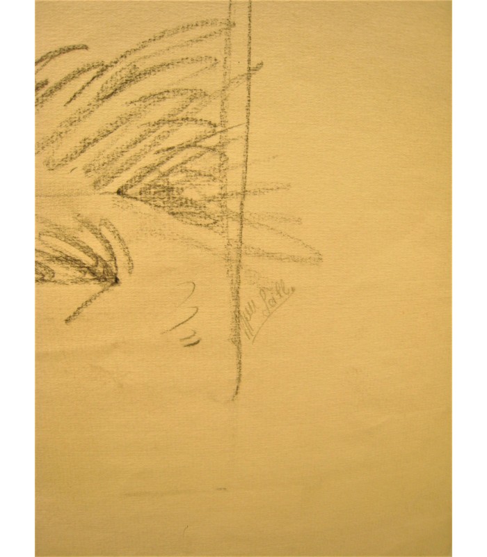 NAUDIN Bernard "Esquisse pour un ballet" - Dessin original signé.