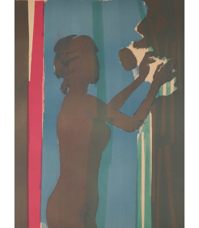 GUIRAMAND Paul "Ondine" - Gravure originale signée.