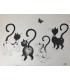 DUBOUT Albert  "Les Chats de Dubout" - Lot de 5 offset originales