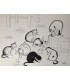 DUBOUT Albert  "Les Chats de Dubout" - Lot de 5 offset originales