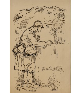 NAUDIN Bernard "Le Créneau" - Reproduction à tirage limité du dessin original.