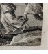 MOREAU Jean-Michel "Procession en l'honneur de la Déesse Isis" - gravure originale