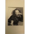 BRAQUEMOND Félix " Portrait de Baudelaire" - Gravure originale