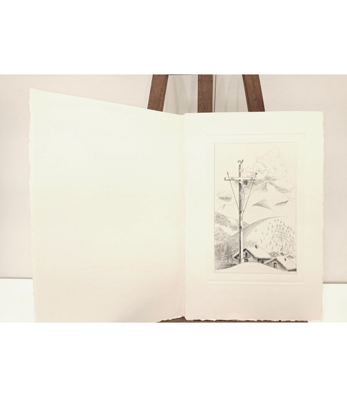 CLOUZOT  de Marianne "La Symphonie Pastorale" - suite des 9 gravures originales.