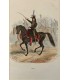 MURAT- Costume militaire - Gravure originale