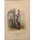 Garde Républicaine à cheval "1848" Gouvernement provisoire - Costume militaire - Gravure originale