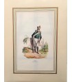 Pupille - Garde impériale - Costume militaire - Gravure originale