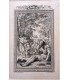 COCHIN Charles Nicolas "Le Vieillard et la Jeunesse" - Gravure originale