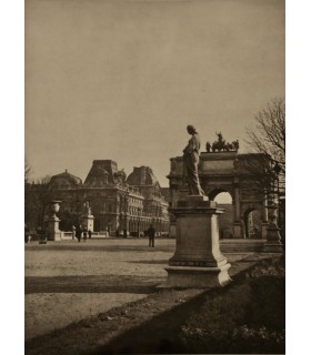 ALBIN-GUILLOT Laure "Le Jardin des Tuileries" - Photographie originale