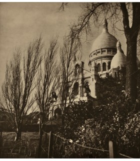 ALBIN-GUILLOT Laure "Le Sacré-Coeur" - Photographie originale.