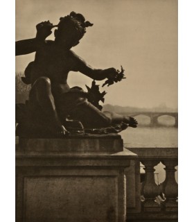 ALBIN-GUILLOT Laure "Pont Alexandre III" - Photographie originale