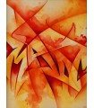 MadC "Nineteen Ten" - Acrylique et bombe aérosol