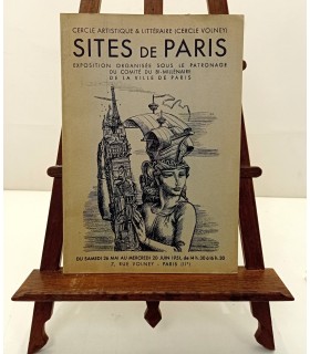 SITES de PARIS - Catalogue de l'Exposition pour le Bi-millénaire de Paris 1951