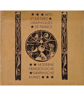 Arts et métiers graphiques de France - Moderne Französische Graphische Kunst 1952  Catalogue d'exposition