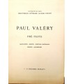 Paul VALERY Pré-Teste - Bibliothèque littéraire Jacques Doucet - Catalogue de l'exposition - Décembre 1966
