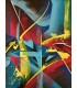 MadC "Twenty-One Eleven" - Acrylique et bombe aérosol signée.