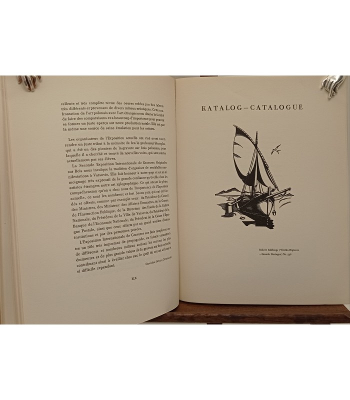 Druga Miedzynarodowa Wystawa Drzeworytow w Warszawie, MCMXXXVI- Rare catalogue de l'exposition