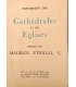 Maurice UTRILLO - Exposition Des Cathédrales et des Eglises peintes par Maurice Utrillo - 1929 - Rare catalogue de l'exposition