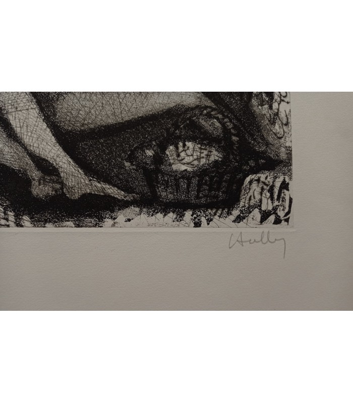 ASSELIN Maurice "Trois femmes sous le soleil d'été" - Gravure originale