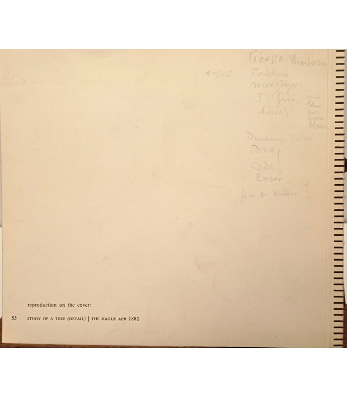 De COSTER - Catalogue of 272 works by Vincent van Gogh belonging to the collection of the State Museum Kroller-Muller,