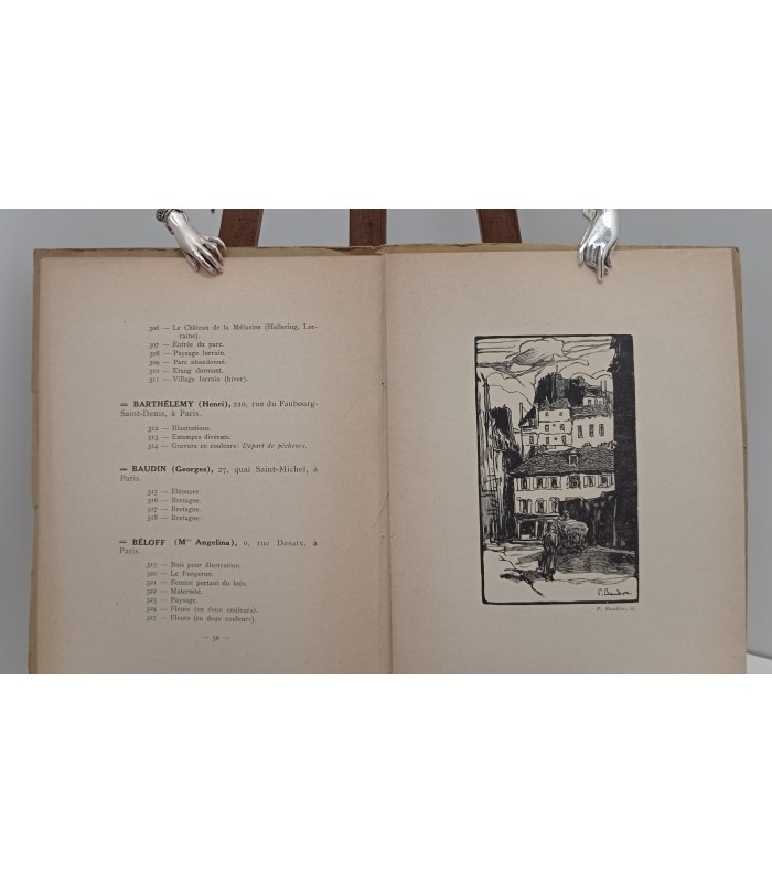 Société de la Gravure sur bois originale - Expositions de 1922 et1928 - Catalogues