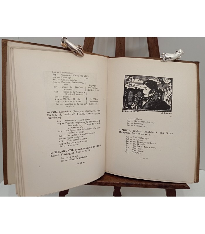 Société de la Gravure sur bois originale - Expositions de 1922 et1928 - Catalogues