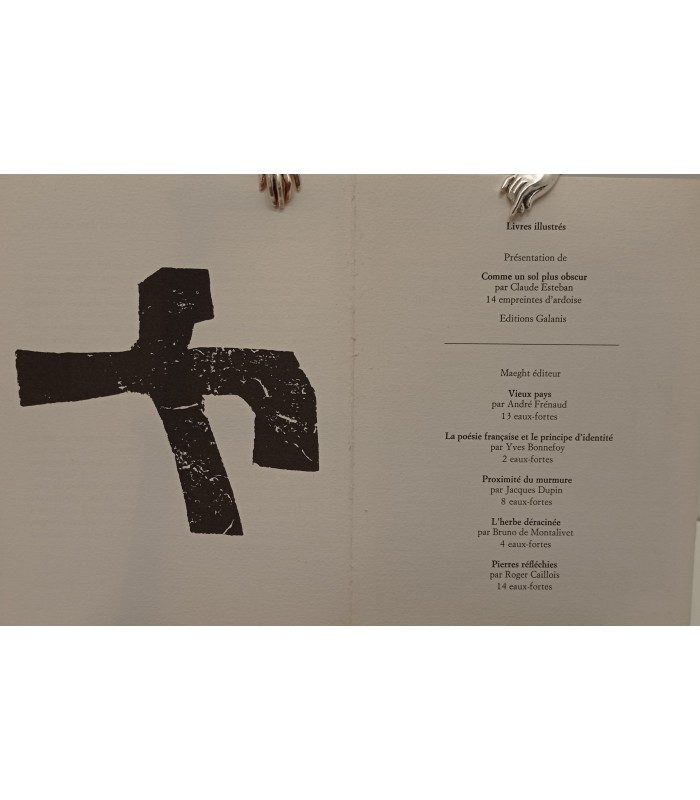 UBAC - Galerie Maegh (Paris) exposition 1979 - Carton d'invitation