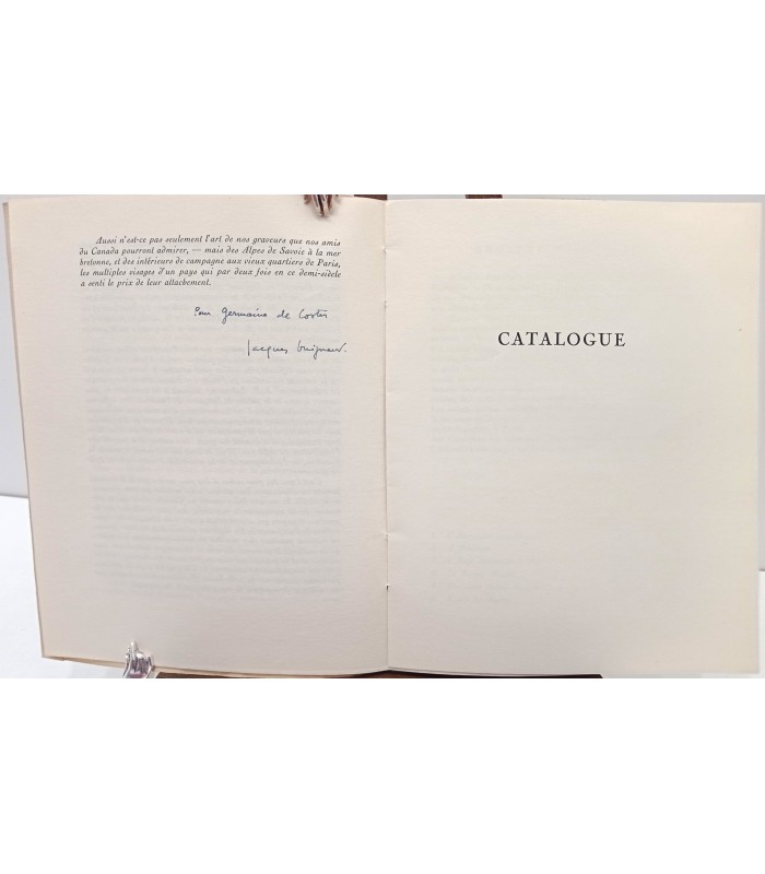 Graveurs Français d'Aujourd'hui - Montréal 1946 - Catalogue.