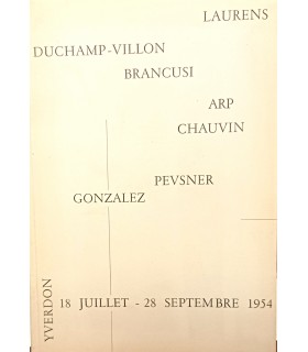 Hotel de Ville Yverdon 1954 - Sept pionniers de la sculpture moderne - Michel SEUPHOR - Catalogue