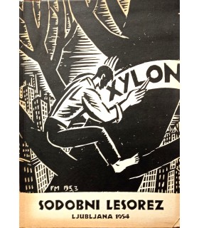 XYLON - Galerie Moderne Exposition à LJUBLJANA (Slovénie) en 1954 - Catalogue de l'exposition.