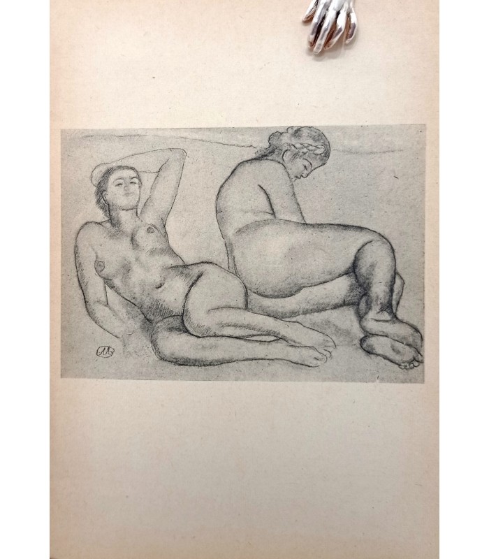 Exposition 50 ans de Dessin français - 1893 - 1943 - Bon Marché - Galerie Pomone - 1944 - Catalogue.