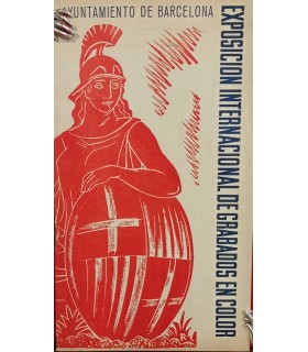 AYUNTALINTO de BARCELONA Exposicion Internacional de Grabados en color - 1955 - Catalogue