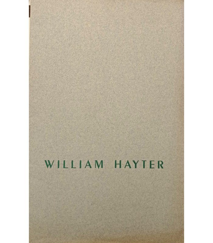 William HAYTER - Galerie Louis CARRE - Quinzaine Franco-Britannique 1951- Catalogue exposition