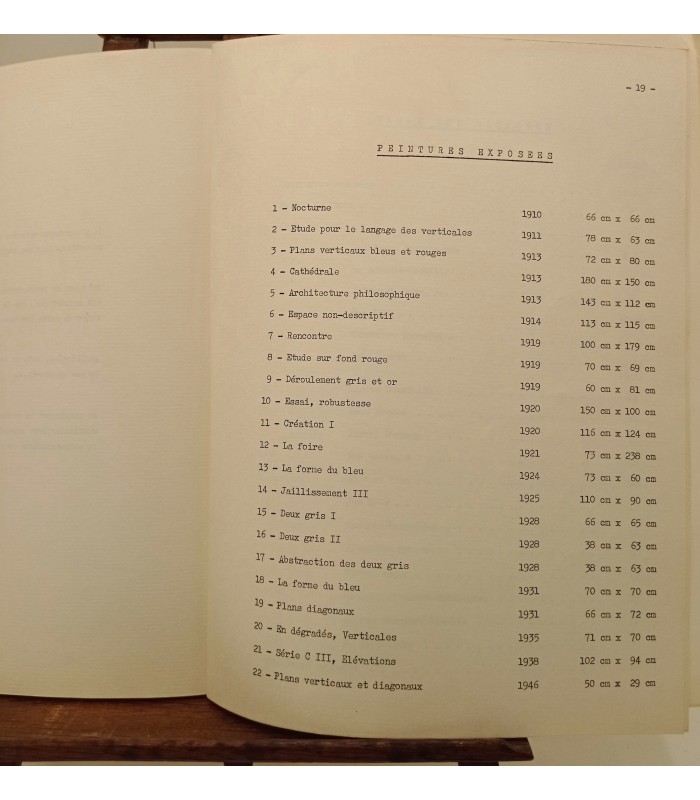 Galerie Louis Carré - Kupka - Peintures 1910 - 1946 - Catalogue de l'exposition 1964