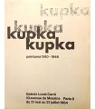 Galerie Louis Carré - Kupka - Peintures 1910 - 1946 - Catalogue de l'exposition 1964