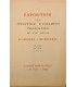Galerie Marcel GUIOT Paris - D'Ingres à Bonnard - 14 juin au 30 juin 1939 - Catalogue de l'exposition