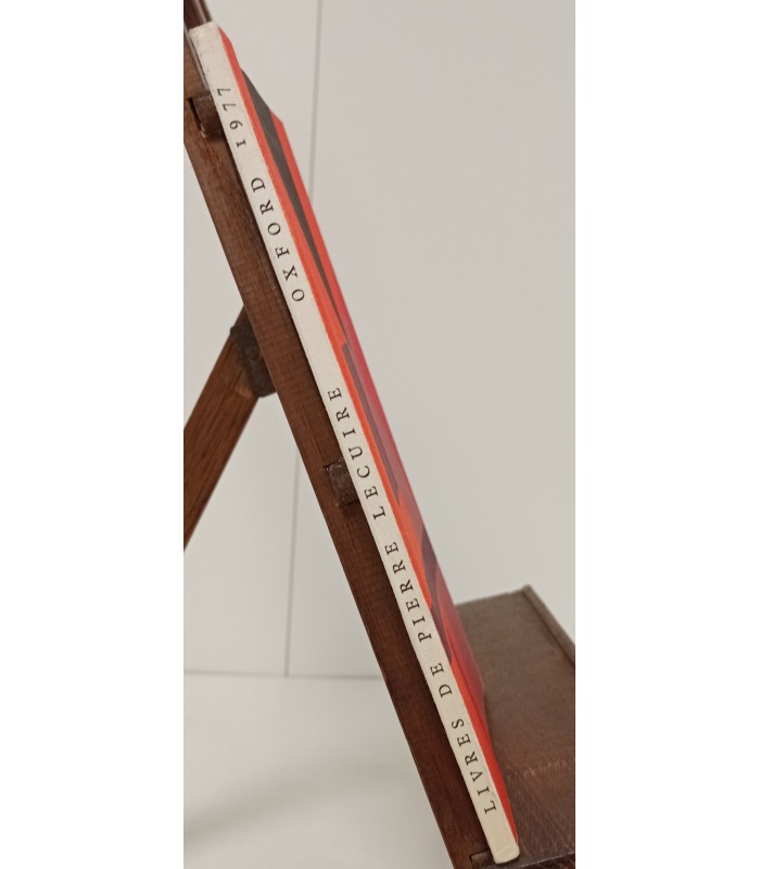 Livres de Pierre LECUIRE - Exposition Oxford 15 au 30 avril 1977 - Couverture "Cortège" de Lanskoy - Rare Catalogue de l'expo