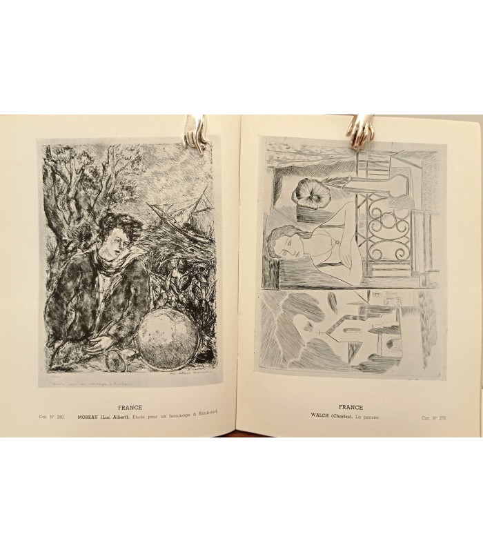 PETIT PALAIS - Exposition Internationale de la Gravure Contemporaine - 1949 - Catalogue