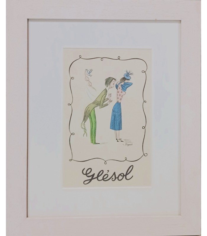 PEYNET Raymond "Glésol" - Document publicitaire