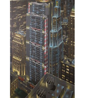 PEYRET Eric "HSBC Queens Road" - Acrylique sur toile